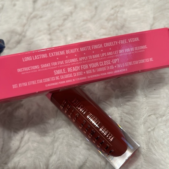 Jeffree Star Velour Liquid Lipstick Designer Blood full size new in box deep red - Picture 5 of 5